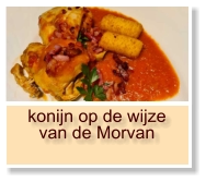 konijn op de wijze van de Morvan