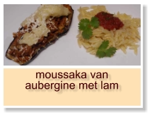 moussaka van aubergine met lam