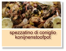 spezzatino di coniglio konijnenstoofpot