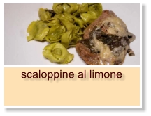 scaloppine al limone