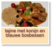 tajine met konijn en blauwe bosbessen