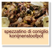 spezzatino di coniglio konijnenstoofpot