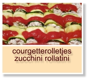 courgetterolletjes zucchini rollatini