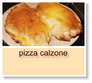 pizza calzone