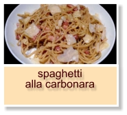 spaghetti alla carbonara