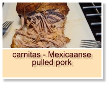 carnitas - Mexicaanse pulled pork