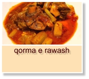 qorma e rawash