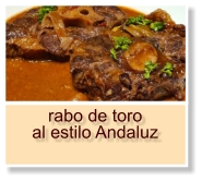 rabo de toro al estilo Andaluz