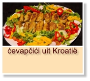 ćevapčići uit Kroatië