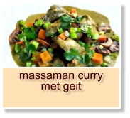 massaman curry met geit