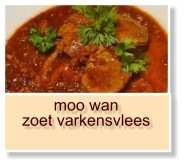 moo wanzoet varkensvlees