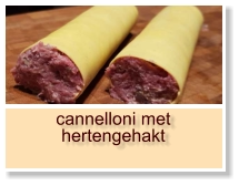 cannelloni met hertengehakt