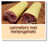 cannelloni met hertengehakt