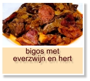 bigos met everzwijn en hert