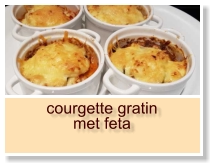 courgette gratin met feta