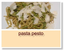 pasta pesto