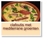 clafoutis met mediterrane groenten