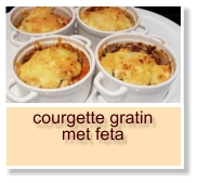 courgette gratin met feta