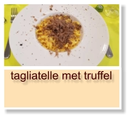 tagliatelle met truffel