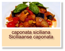 caponata siciliana Siciliaanse caponata