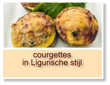 courgettes in Ligurische stijl