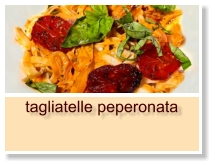 tagliatelle peperonata