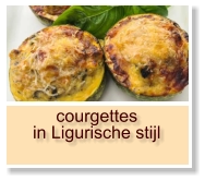 courgettes in Ligurische stijl