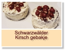 Schwarzwälder Kirsch gebakje