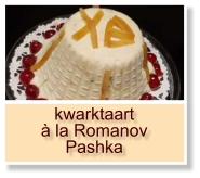 kwarktaart à la Romanov Pashka