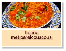 harira met parelcouscous