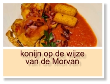 konijn op de wijze van de Morvan